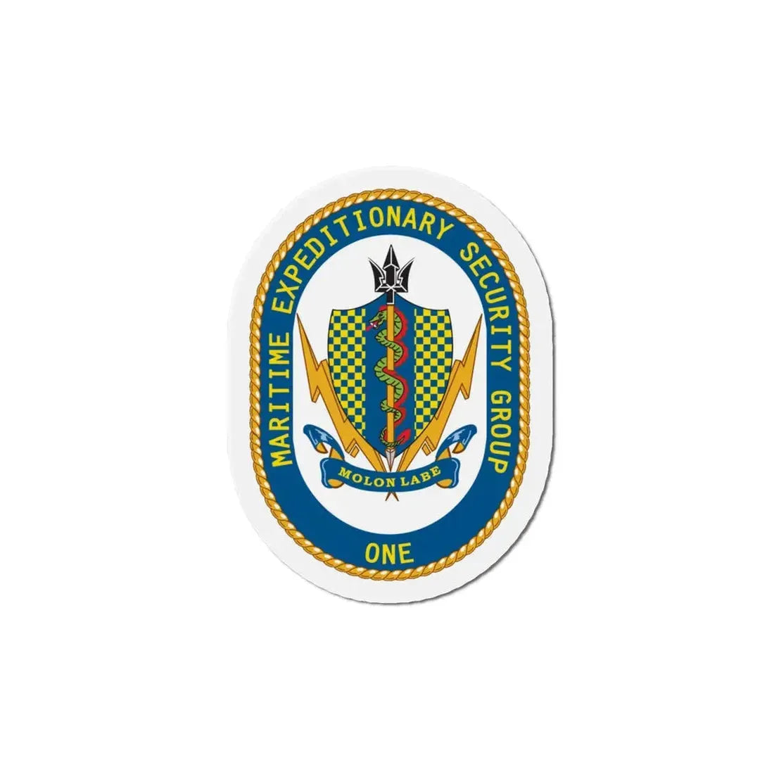 Maritime Expeditionary Security Group One (U.S. Navy) Refrigerator Magnet - The Sticker Space