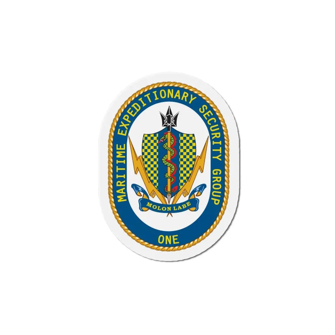 Maritime Expeditionary Security Group One (U.S. Navy) Refrigerator Magnet - The Sticker Space