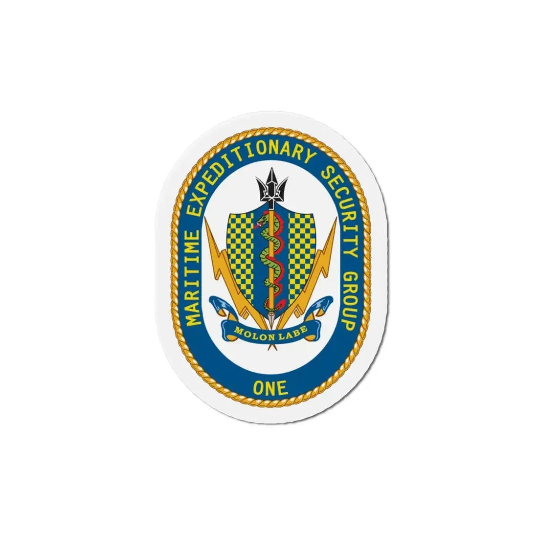 Maritime Expeditionary Security Group One (U.S. Navy) Refrigerator Magnet - The Sticker Space