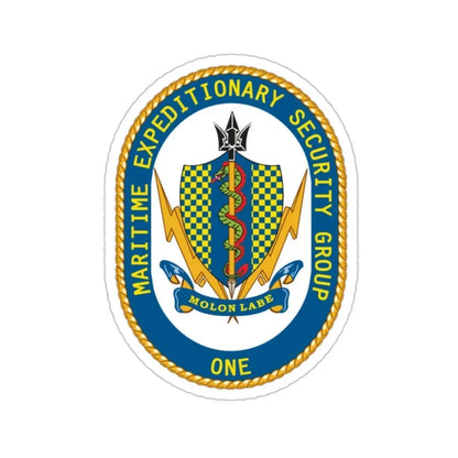 Maritime Expeditionary Security Group One (U.S. Navy) STICKER Vinyl Die-Cut Decal 2 Inch - The Sticker Space