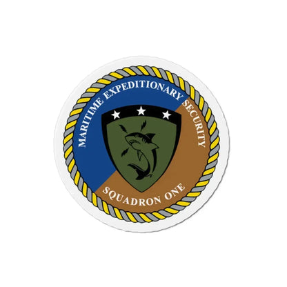 Maritime Expeditionary Security Sq One (U.S. Navy) Refrigerator Magnet 3 Inch - The Sticker Space