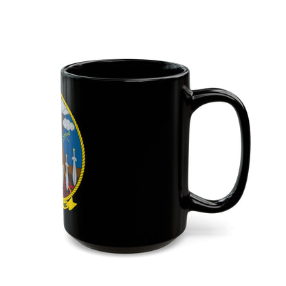 Maritime Operations Center C6F (U.S. Navy) Black Coffee Mug-The Sticker Space