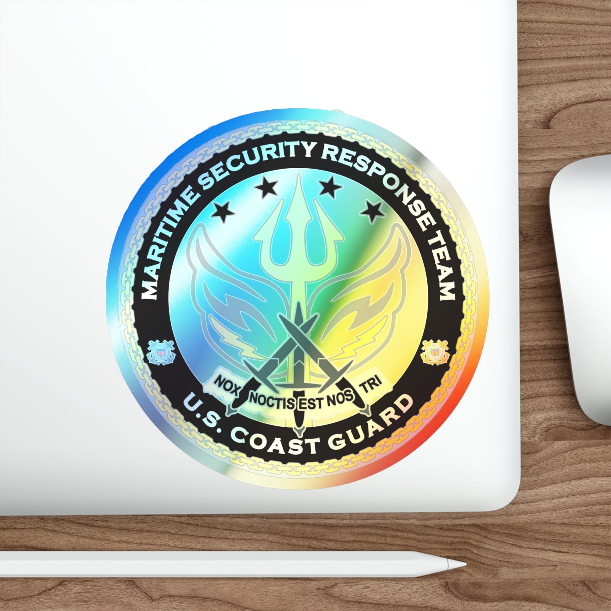 Maritime Security Response Team (U.S. Coast Guard) Holographic STICKER Die-Cut Vinyl Decal-The Sticker Space