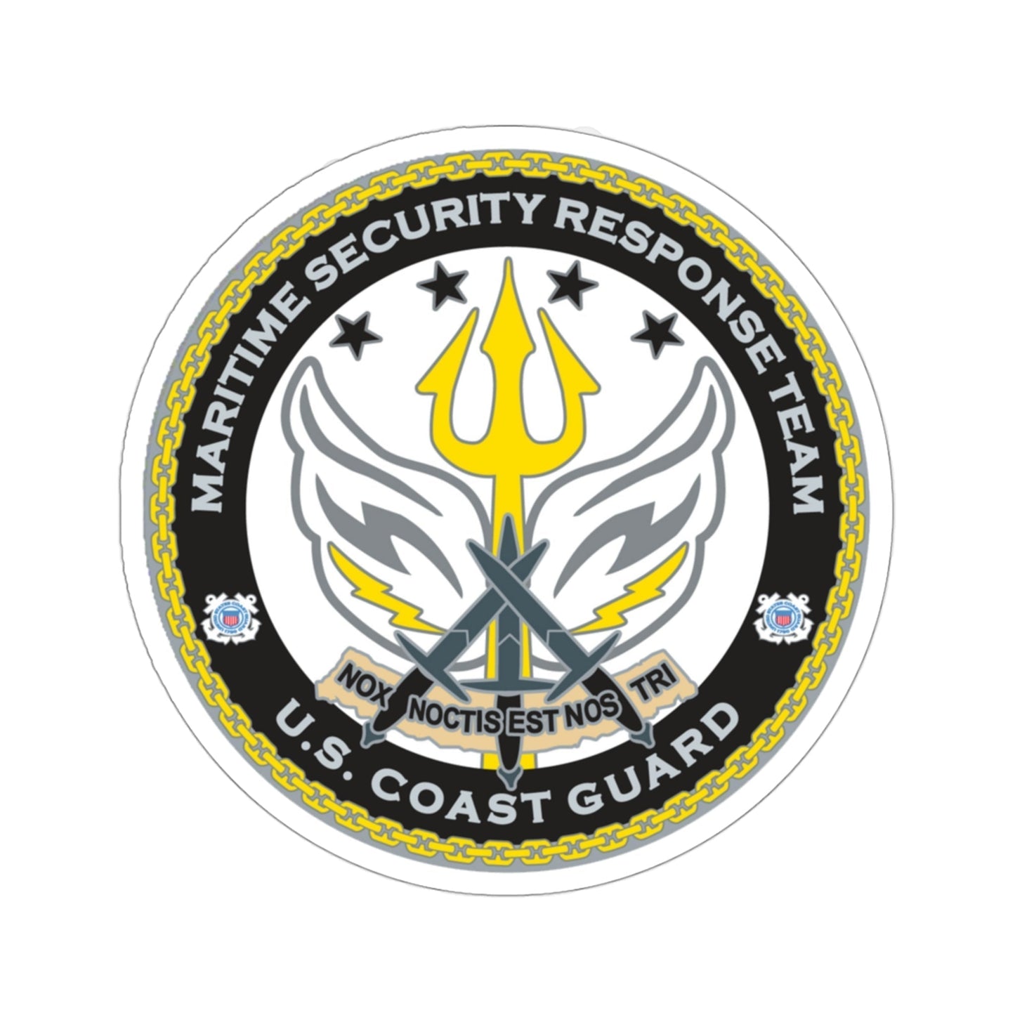 Maritime Security Response Team (U.S. Coast Guard) STICKER Vinyl Die-Cut Decal-3 Inch-The Sticker Space