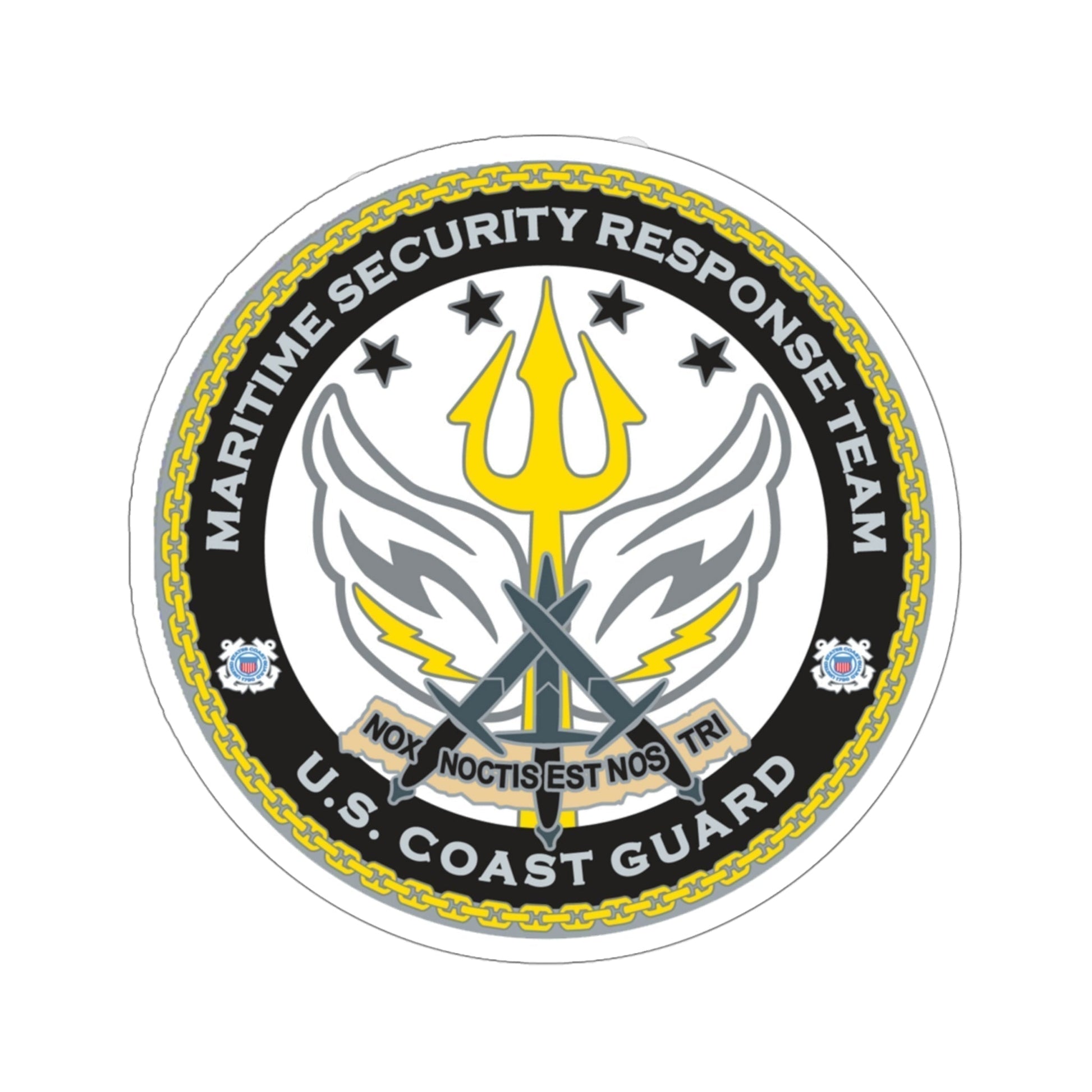 Maritime Security Response Team (U.S. Coast Guard) STICKER Vinyl Die-Cut Decal-4 Inch-The Sticker Space