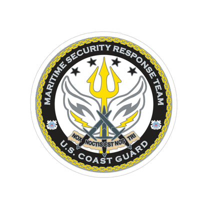 Maritime Security Response Team (U.S. Coast Guard) Transparent STICKER Die-Cut Vinyl Decal-5 Inch-The Sticker Space