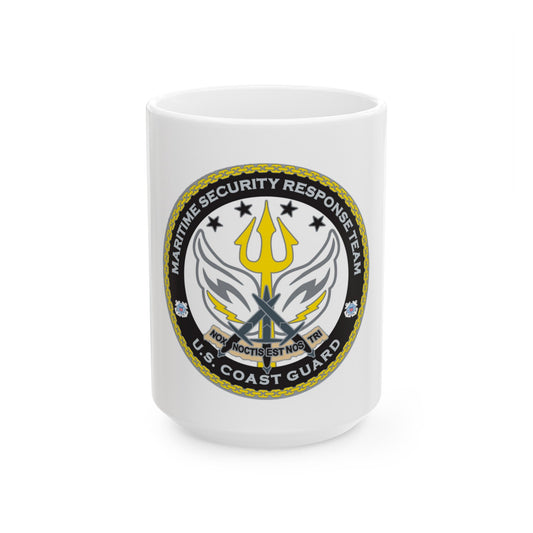 Maritime Security Response Team (U.S. Coast Guard) White Coffee Mug-15oz-The Sticker Space