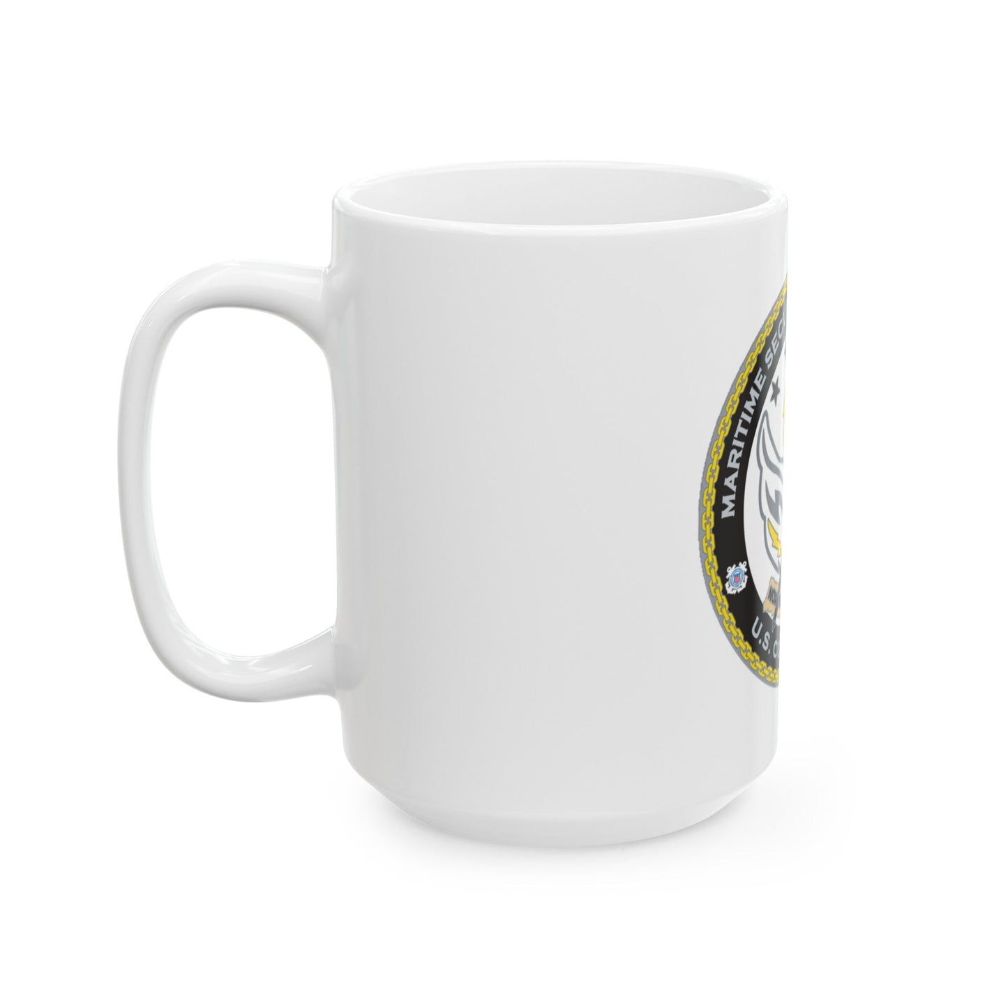 Maritime Security Response Team (U.S. Coast Guard) White Coffee Mug-The Sticker Space