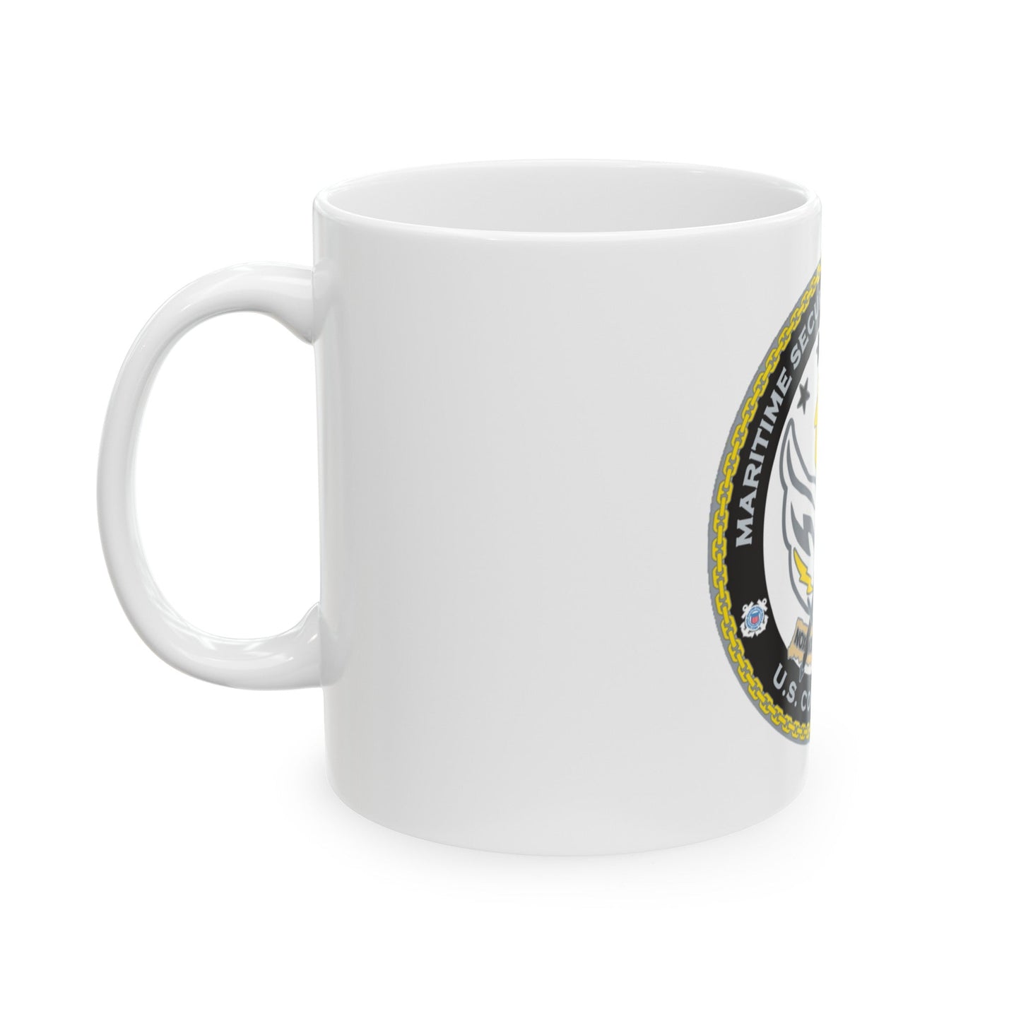 Maritime Security Response Team (U.S. Coast Guard) White Coffee Mug-The Sticker Space