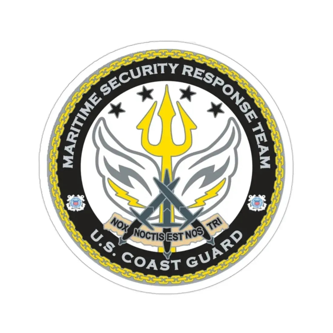 Maritime Security Response Team (U.S. Coast Guard) STICKER Vinyl Die-Cut Decal 2 Inch - The Sticker Space