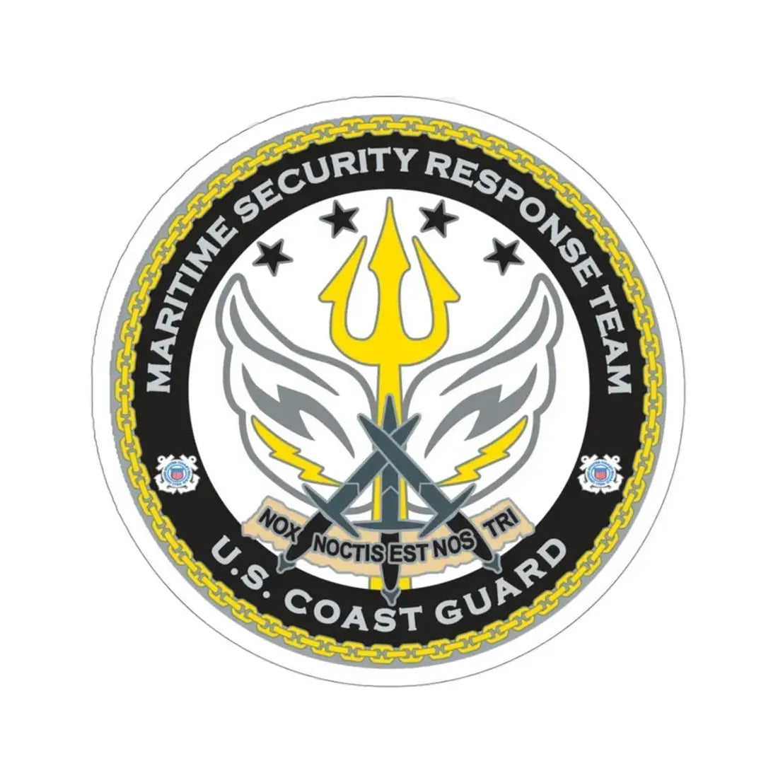 Maritime Security Response Team (U.S. Coast Guard) STICKER Vinyl Die-Cut Decal 3 Inch - The Sticker Space