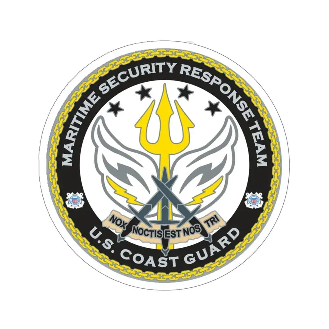Maritime Security Response Team (U.S. Coast Guard) STICKER Vinyl Die-Cut Decal 5 Inch - The Sticker Space
