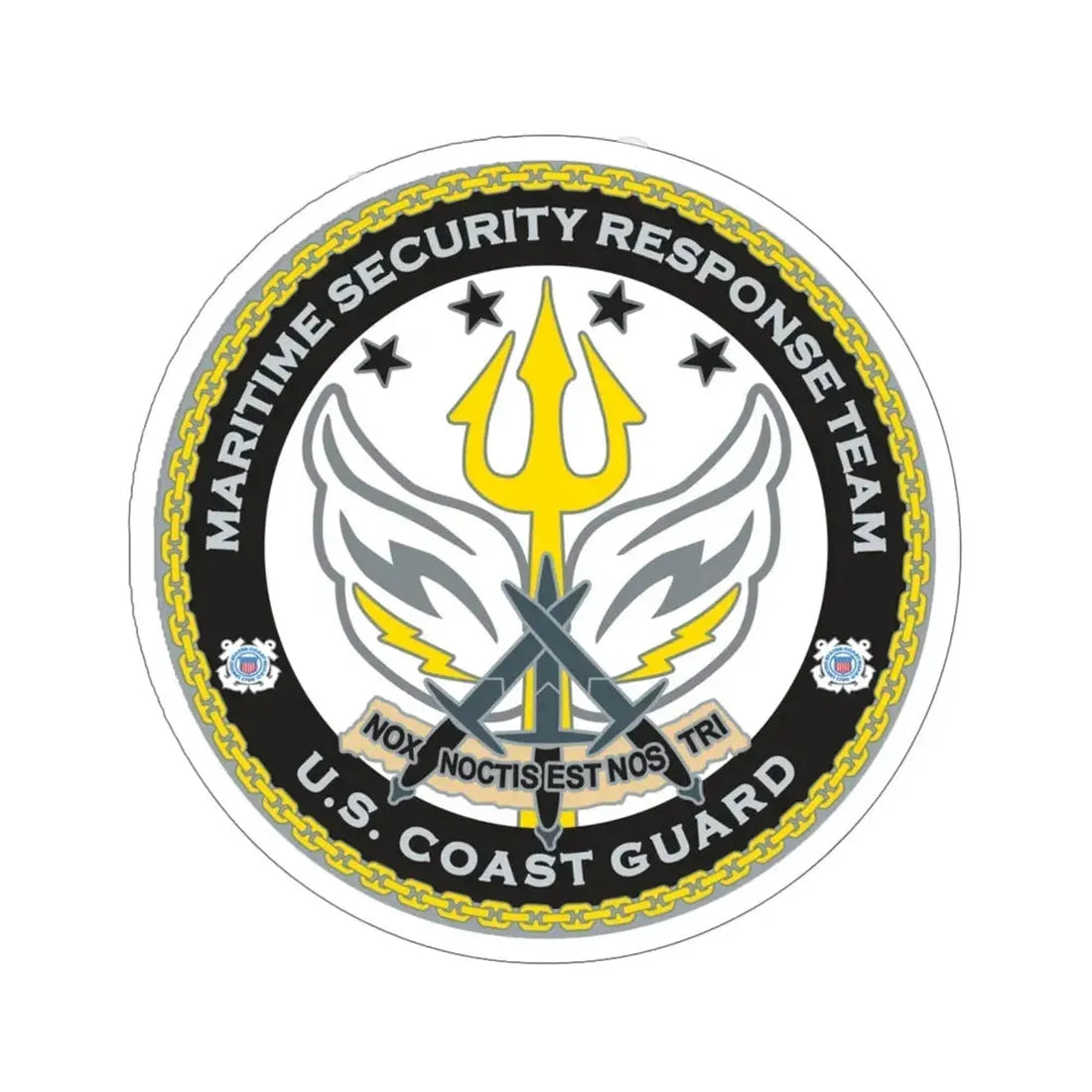 Maritime Security Response Team (U.S. Coast Guard) STICKER Vinyl Die-Cut Decal 6 Inch - The Sticker Space