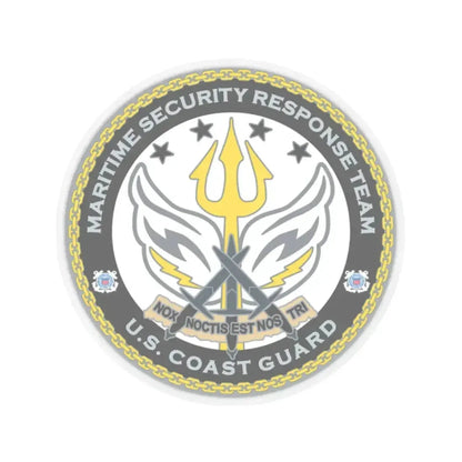 Maritime Security Response Team (U.S. Coast Guard) STICKER Vinyl Kiss-Cut Decal 2 Inch Transparent - The Sticker Space