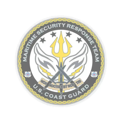 Maritime Security Response Team (U.S. Coast Guard) STICKER Vinyl Kiss-Cut Decal 2 Inch Transparent - The Sticker Space