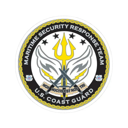 Maritime Security Response Team (U.S. Coast Guard) STICKER Vinyl Kiss-Cut Decal 3 Inch White - The Sticker Space
