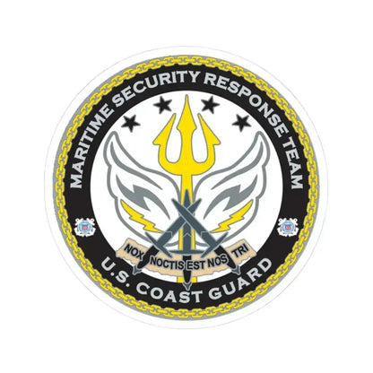 Maritime Security Response Team (U.S. Coast Guard) STICKER Vinyl Kiss-Cut Decal 3 Inch White - The Sticker Space