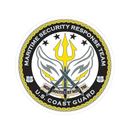 Maritime Security Response Team (U.S. Coast Guard) STICKER Vinyl Kiss-Cut Decal 3 Inch White - The Sticker Space