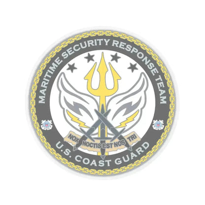 Maritime Security Response Team (U.S. Coast Guard) STICKER Vinyl Kiss-Cut Decal 4 Inch Transparent - The Sticker Space
