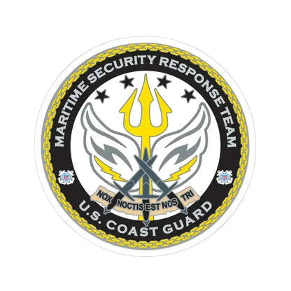 Maritime Security Response Team (U.S. Coast Guard) STICKER Vinyl Kiss-Cut Decal 4 Inch White - The Sticker Space