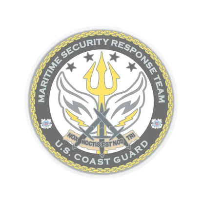 Maritime Security Response Team (U.S. Coast Guard) STICKER Vinyl Kiss-Cut Decal 6 Inch Transparent - The Sticker Space
