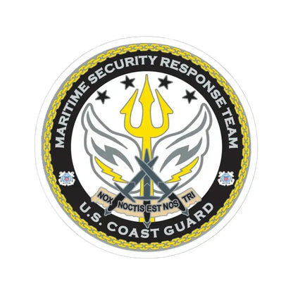 Maritime Security Response Team (U.S. Coast Guard) STICKER Vinyl Kiss-Cut Decal 6 Inch White - The Sticker Space