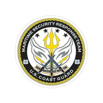 Maritime Security Response Team (U.S. Coast Guard) Transparent STICKER Die-Cut Vinyl Decal 4 Inch - The Sticker Space