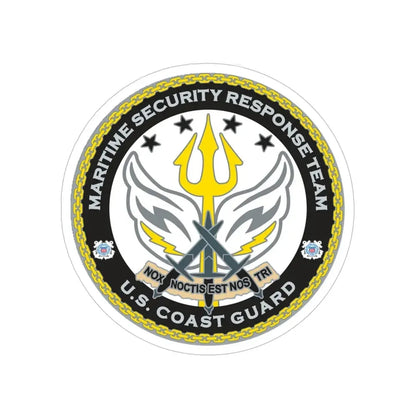 Maritime Security Response Team (U.S. Coast Guard) Transparent STICKER Die-Cut Vinyl Decal 6 Inch - The Sticker Space