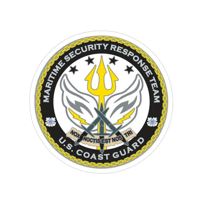 Maritime Security Response Team (U.S. Coast Guard) Transparent STICKER Die-Cut Vinyl Decal - The Sticker Space