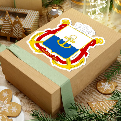 Mariupol coat (Ukraine) (Coat of Arms) STICKER Vinyl Kiss-Cut Decal - The Sticker Space