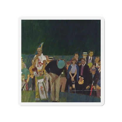 Mark English (attributed) 1965 Plymouth Belvedere Brochure art (3) (Magazine Illustration) Refrigerator Magnet - The Sticker Space