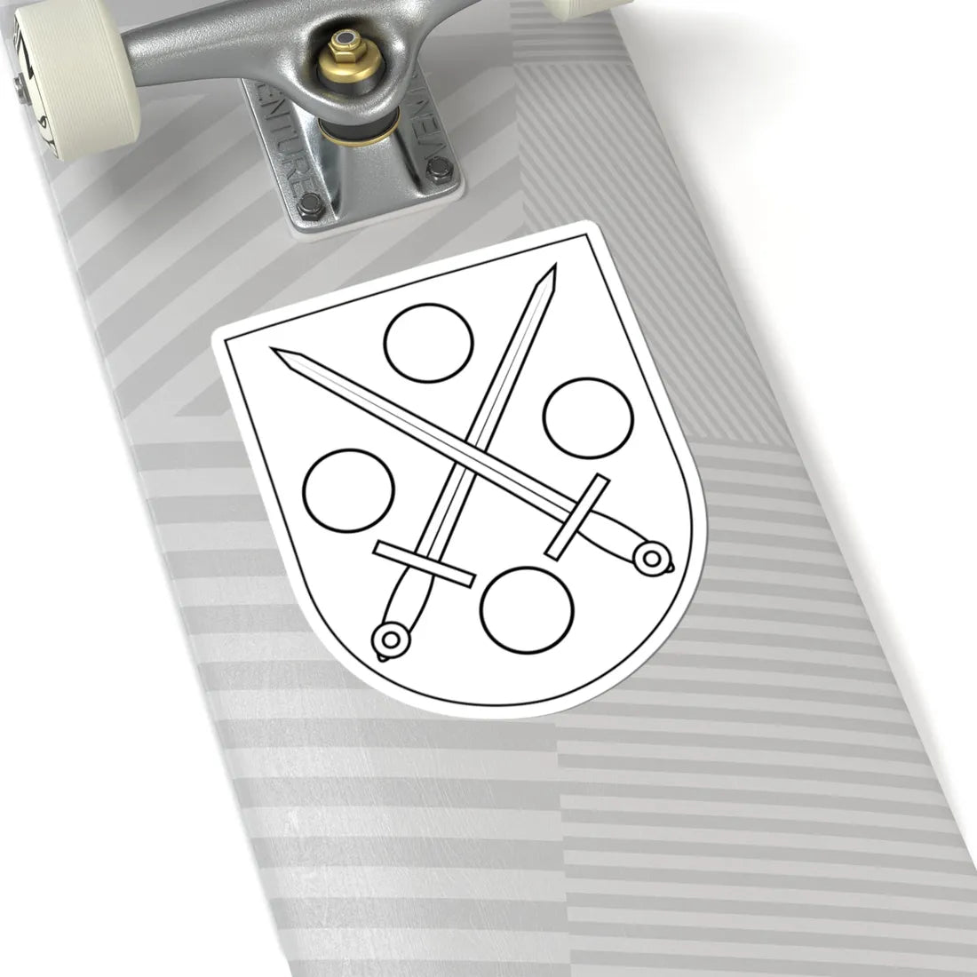 Mark härad vapen (Sweden) (Coat of Arms) STICKER Vinyl Kiss-Cut Decal - The Sticker Space