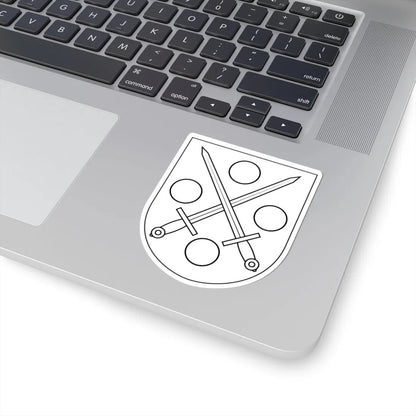 Mark härad vapen (Sweden) (Coat of Arms) STICKER Vinyl Kiss-Cut Decal - The Sticker Space