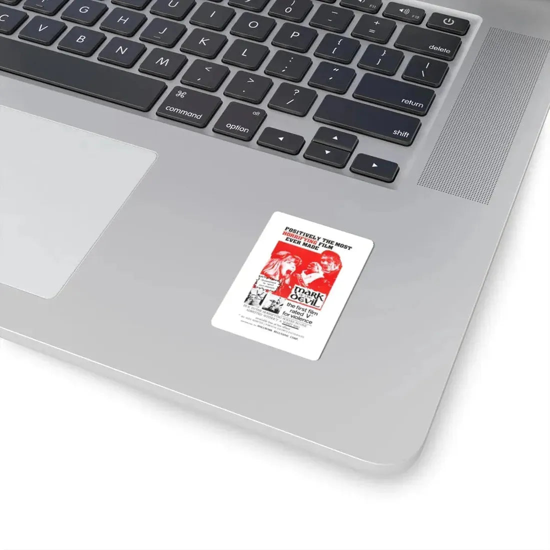 MARK OF THE DEVIL 1970 Movie Poster - STICKER Vinyl Kiss-Cut Decal - The Sticker Space