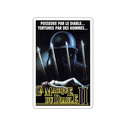 MARK OF THE DEVIL II 1973 Movie Poster STICKER Vinyl Die-Cut Decal 5 Inch - The Sticker Space