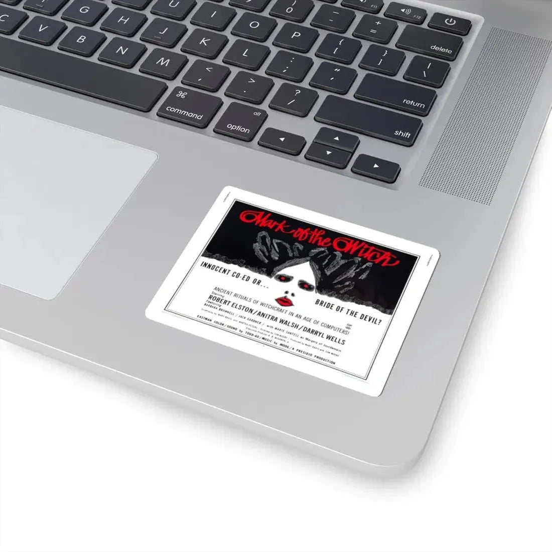 MARK OF THE WITCH (2) 1970 Movie Poster - STICKER Vinyl Kiss-Cut Decal - The Sticker Space