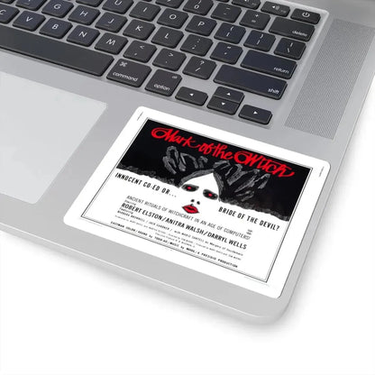 MARK OF THE WITCH (2) 1970 Movie Poster - STICKER Vinyl Kiss-Cut Decal - The Sticker Space