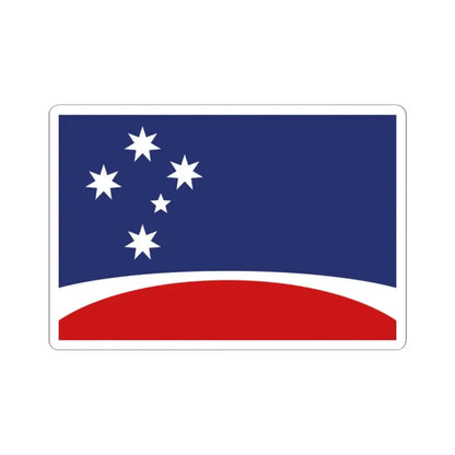 Mark Tuckers Proposal 1993 Australian Flag Proposal (Australia) STICKER Vinyl Kiss-Cut Decal 2 Inch White - The Sticker Space