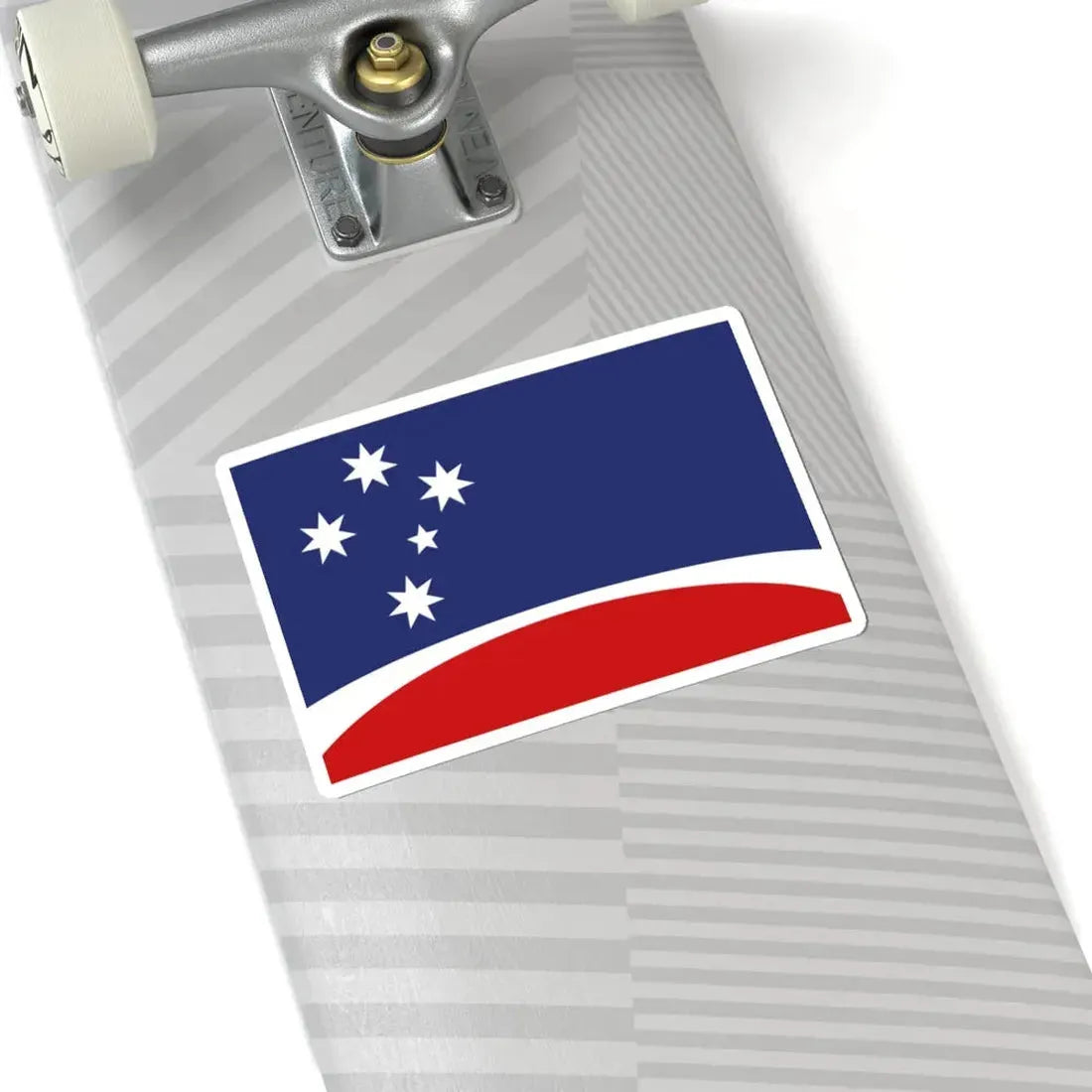 Mark Tuckers Proposal 1993 Australian Flag Proposal (Australia) STICKER Vinyl Kiss-Cut Decal - The Sticker Space