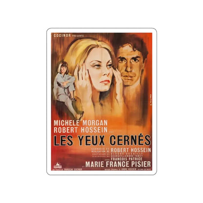 MARKED EYES 1964 Movie Poster STICKER Vinyl Die-Cut Decal 2 Inch - The Sticker Space