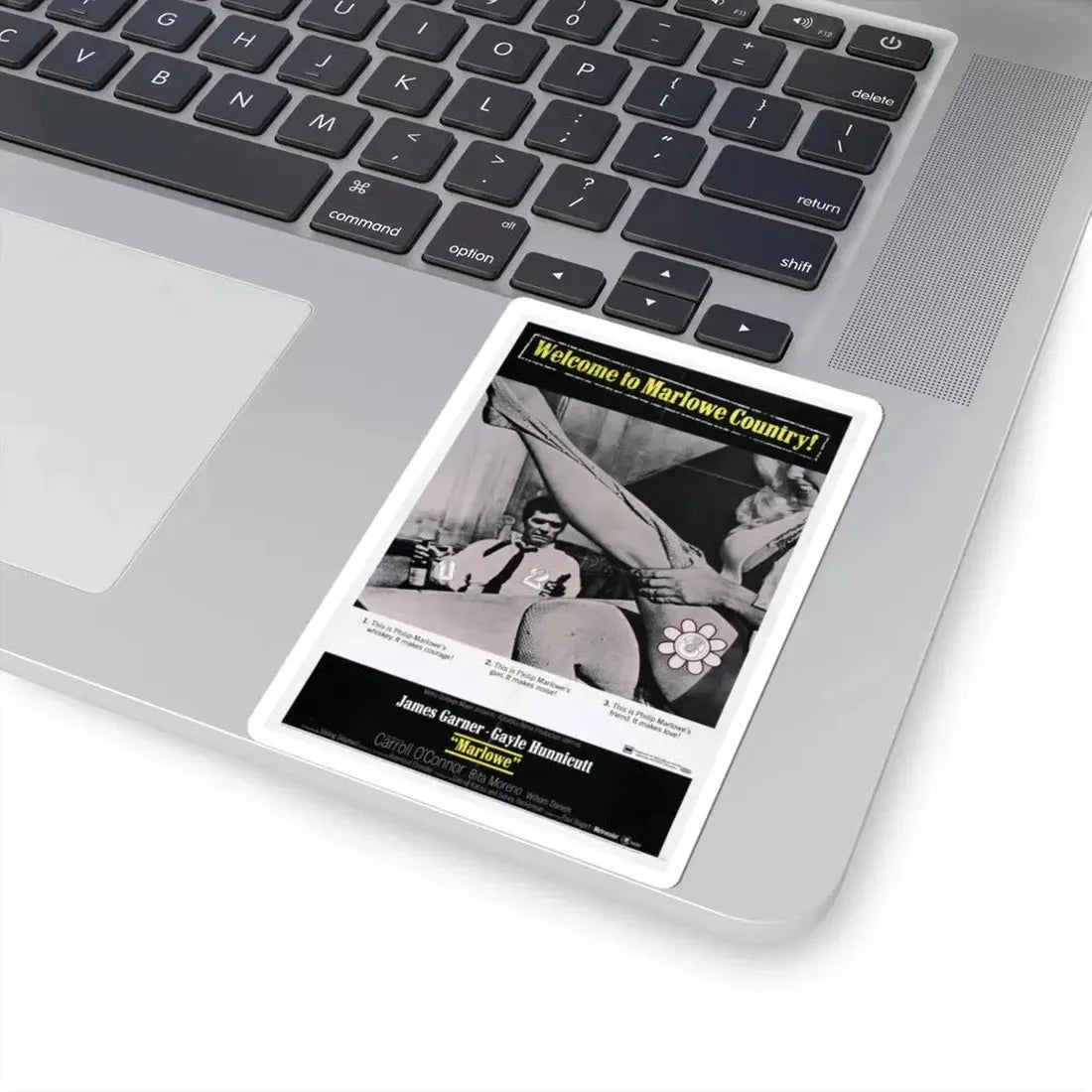 Marlowe 1969 Movie Poster - STICKER Vinyl Kiss-Cut Decal - The Sticker Space