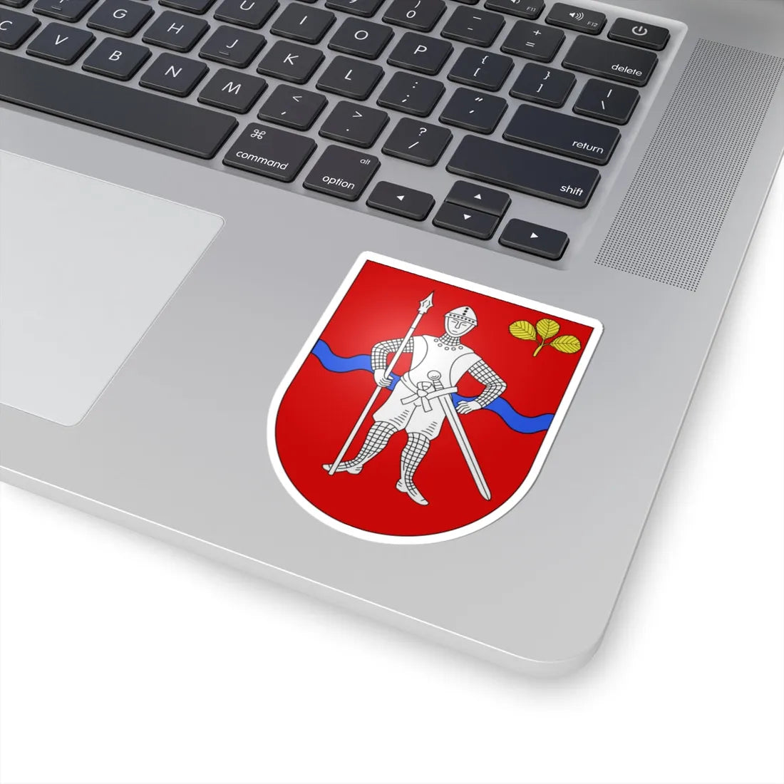 Marly-coat of arms (Switzerland) (Coat of Arms) STICKER Vinyl Kiss-Cut Decal - The Sticker Space