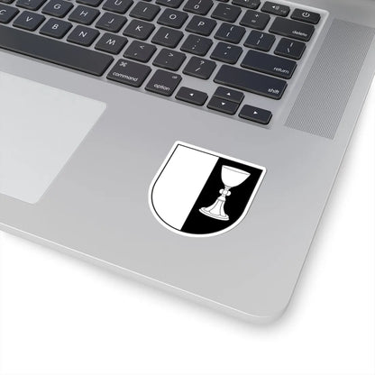 Marmorera wappen (Switzerland) (Coat of Arms) STICKER Vinyl Kiss-Cut Decal - The Sticker Space