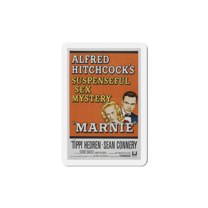 Marnie 1964 Movie Poster Die-Cut Magnet-5 Inch-The Sticker Space