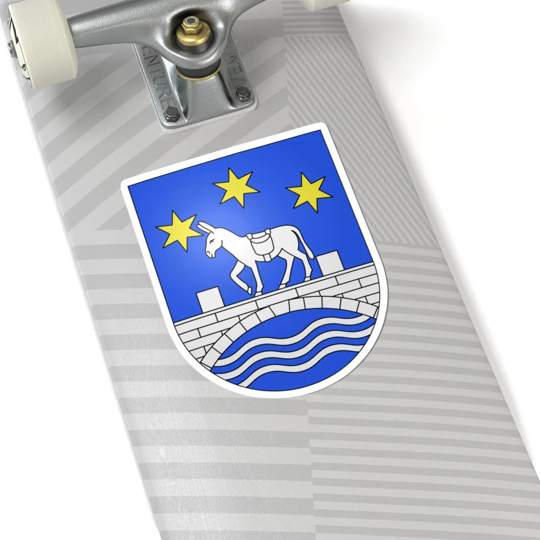 Maroggia-coat of arms (Switzerland) (Coat of Arms) STICKER Vinyl Kiss-Cut Decal - The Sticker Space