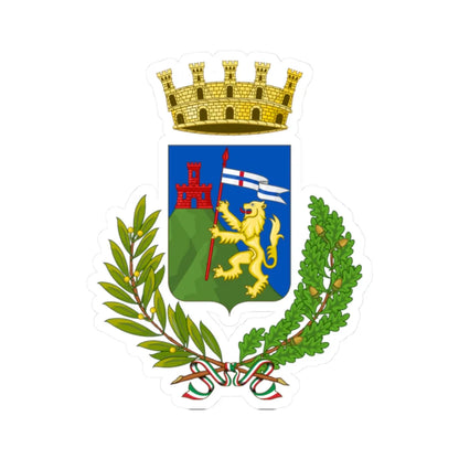 Marostica-Stemma (Italy) (Coat of Arms) STICKER Vinyl Kiss-Cut Decal 2 Inch White - The Sticker Space