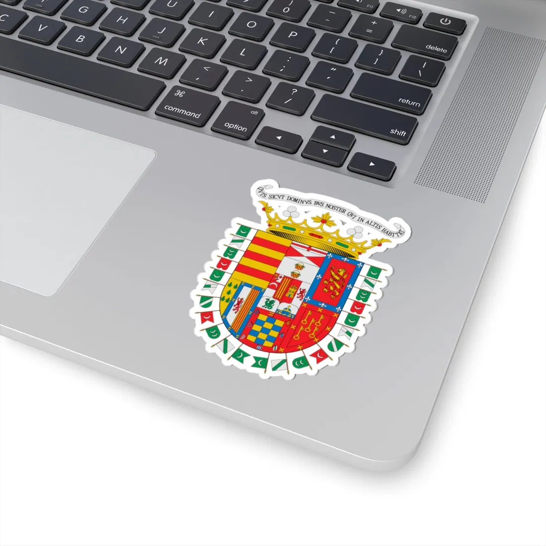Marquesado de Villamayor de las Ibernias Linaje Pacheco de Córdoba Bocanegra (Costa Rica) (Coat of Arms) STICKER Vinyl Kiss-Cut Decal - The Sticker Space