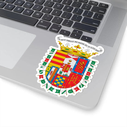 Marquesado de Villamayor de las Ibernias Linaje Pacheco de Córdoba Bocanegra (Costa Rica) (Coat of Arms) STICKER Vinyl Kiss-Cut Decal - The Sticker Space