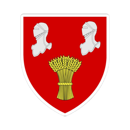 Marquess of Cholmondeley COA (England) (Coat of Arms) STICKER Vinyl Kiss-Cut Decal 4 Inch White - The Sticker Space