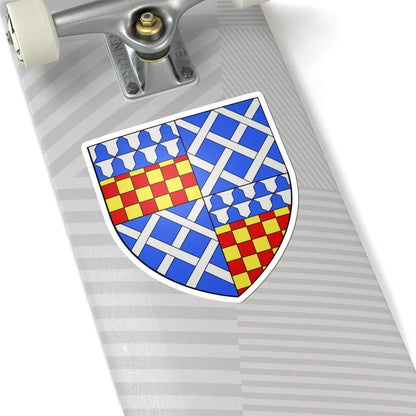 Marquess of Donegall COA (England) (Coat of Arms) STICKER Vinyl Kiss-Cut Decal - The Sticker Space